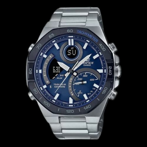 CASIO Digital-Analog 'Silver Navy'
