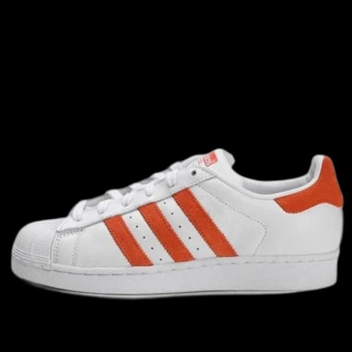 adidas originals Superstar Orange 'White'