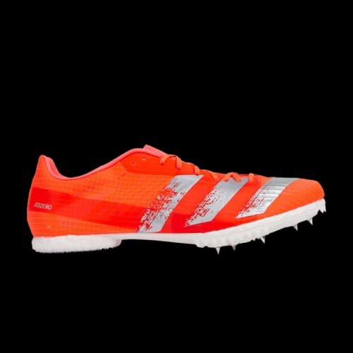 adidas Adizero MD Spikes Shoes 'Red Metallic Silver'