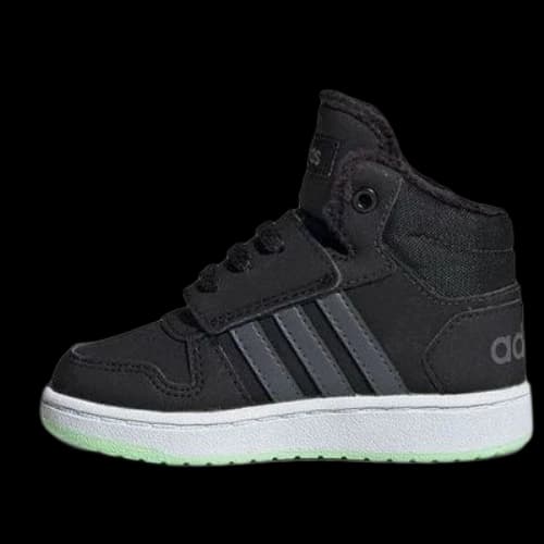 (TD) adidas Hoops Mid 2.0 'Black White Green'