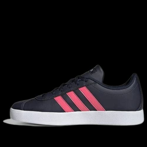(PS) adidas VL Court 2.0 'Black Pink'