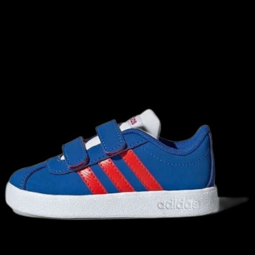 (TD) adidas VL Court 2.0 Cmf I 'Blue Red'