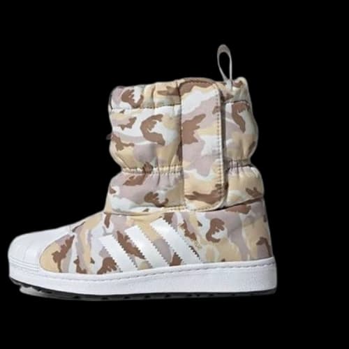 (PS) adidas Originals Superstar Winter Boots 'White Camo Multi'