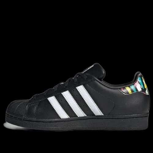 (GS) adidas originals Superstar J 'Black'
