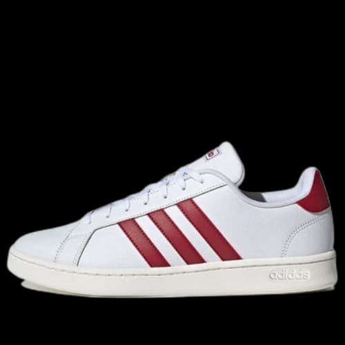 adidas neo Grand Court 'White Red'