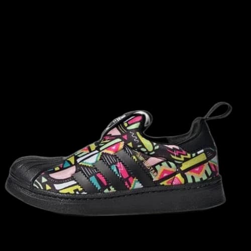 (PS) adidas originals Superstar 360 C Running Shoes Black/Yellow