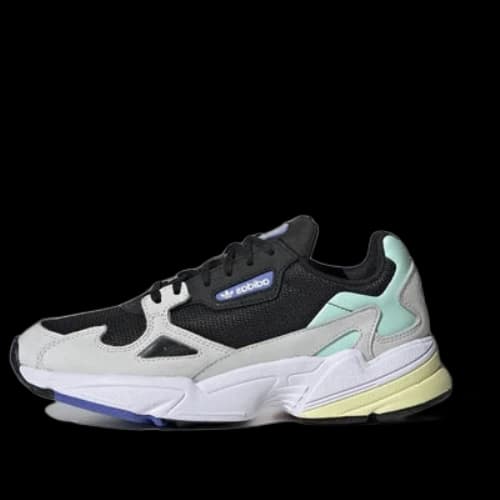 adidas Falcon Sports Casual Shoes 'Black Green' (Women's)