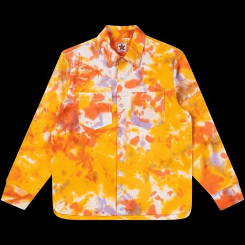 Eric Emanuel EE Tie Dye Shacket 'Yellow'