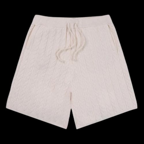 Eric Emanuel EE Cable Knit Short 'Ivory'