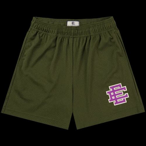 Eric Emanuel EE Basic Short 'Chive Green/Purple'