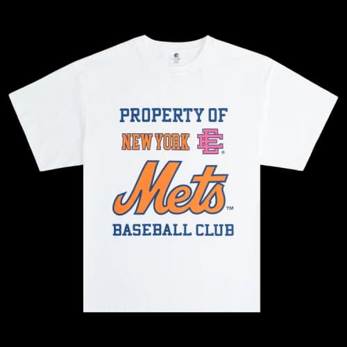 Eric Emanuel EE Mets T-Shirt 'White'