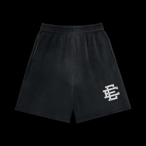 Eric Emanuel EE Rhinestone Sweatshort 'Black'