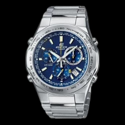 CASIO Edifice Series Casual Fashion Quartz Movement Blue Watch Mens