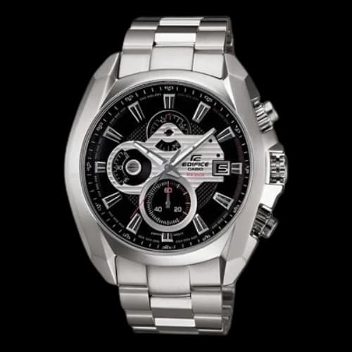 CASIO Edifice Series Quartz Movement Watch Date Display Stopwatch Mens