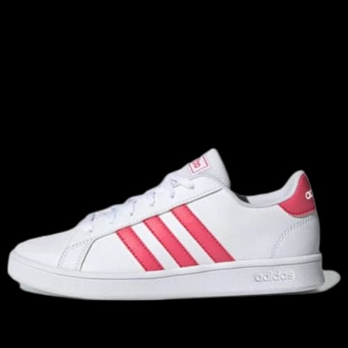 (PS) adidas neo Grand Court K 'White Pink'