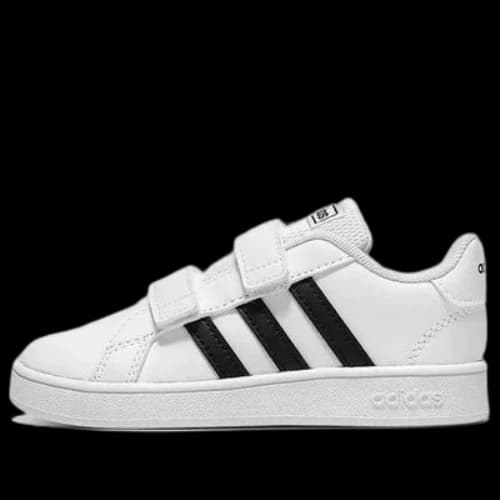 (TD) adidas neo Grand Court 'White Black'