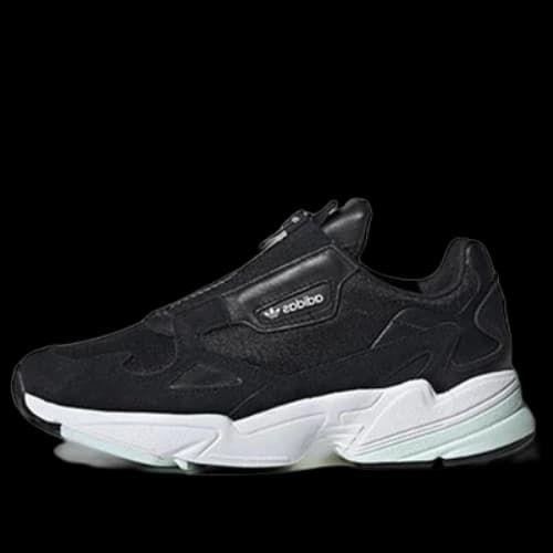 adidas Falcon Zip W 'Black White' (Women's)