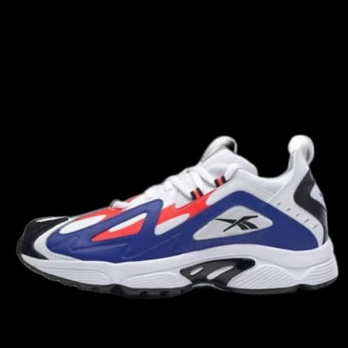 Reebok DMX Series 1200 Running Shoes White/Blue/Red (Women's)