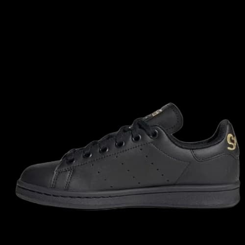 (GS) adidas originals Stan Smith J 'Black Gold'