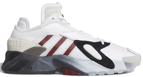 adidas Streetball Cloud White Collegiate Burgundy