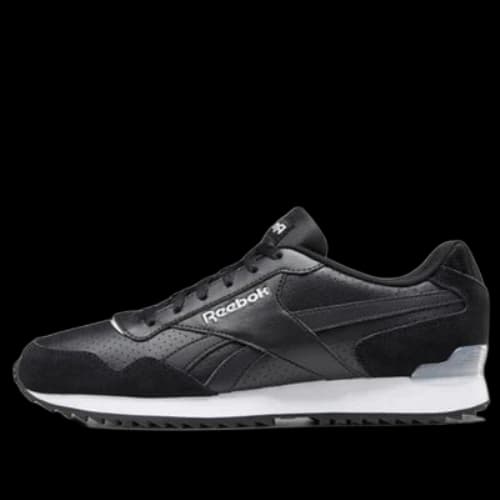 Reebok Royal Glide Ripple Clip Sport Shoes Black
