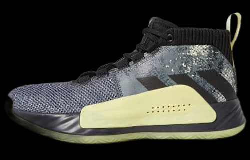 adidas Dame 5 Grey Yellow