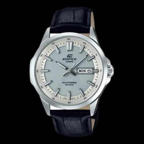 CASIO Edifice Series Watch Date Display Stainless Steel Case 100 Meter Waterproof 47mm Mens