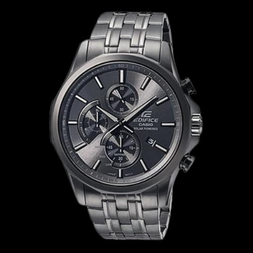 CASIO EDIFICE Series Vintage Sportses Men s Quartz Waterproof Mens Black Analog