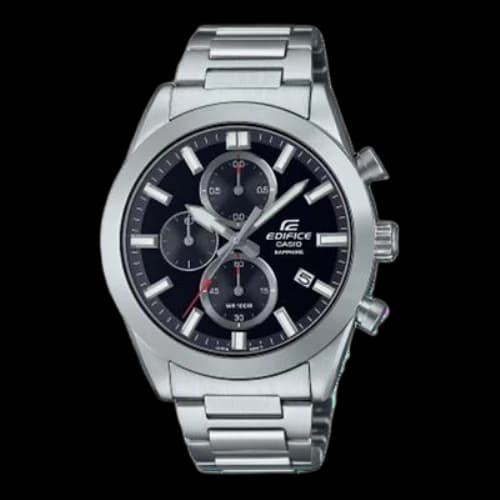 CASIO Digital-Analog 'Silver Black'