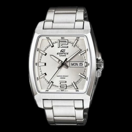 CASIO Edifice Series Quartz Movement Silver Watch Mens