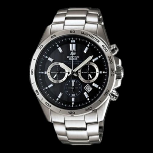 CASIO EDIFICE Black waterproof Watch Mens