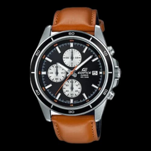 CASIO EDIFICE Series Leisure Fashion Men's Mens Black Analog