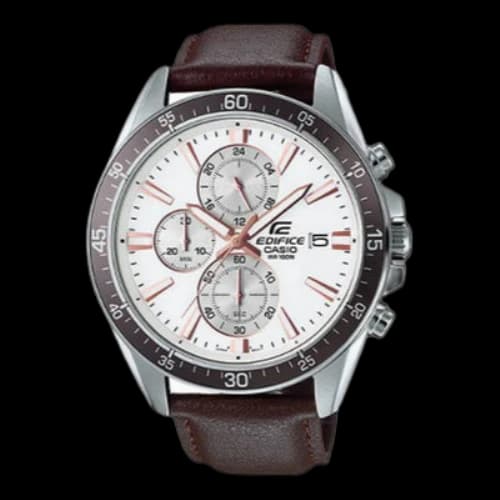 CASIO EDIFICE Serieses Men's Mens Brown Analog
