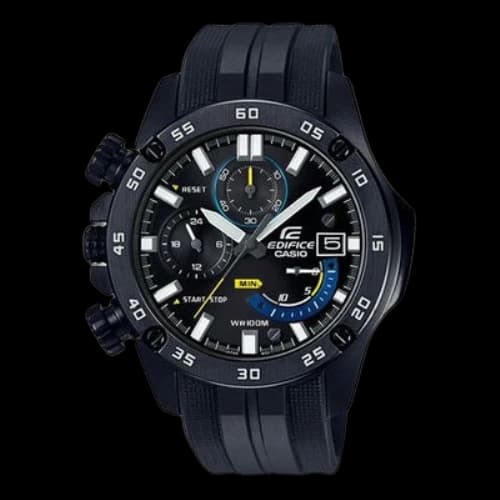 CASIO EDIFICE Series Strap Adjustable Multifunction Watch EFR-558BP-1A Mens Black Analog