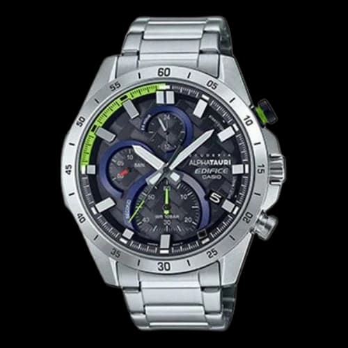 CASIO EDIFICE Waterproof Sports Sapphire Crystal Solar Powered Mens