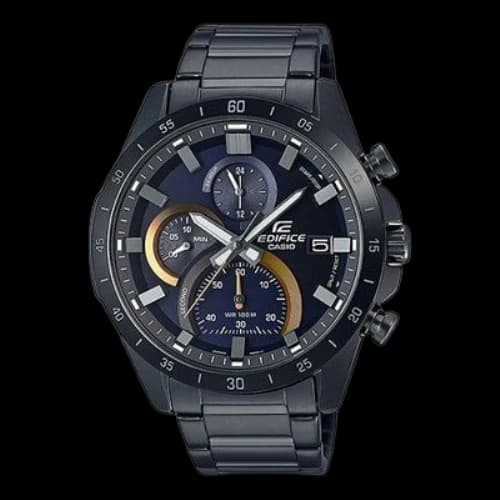 CASIO EDIFICE Waterproof Mens Black Analog