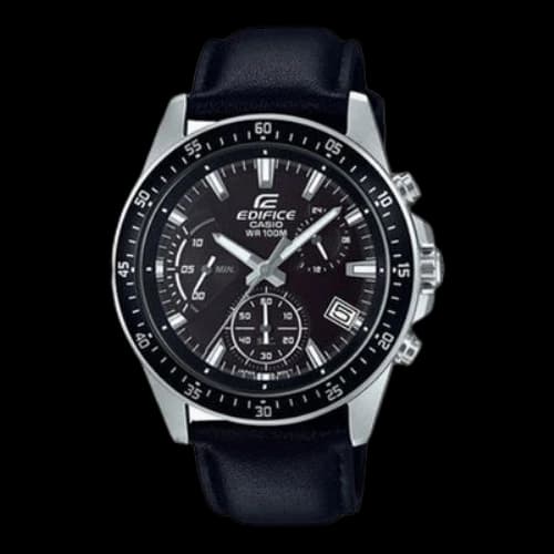 CASIO EDIFICE Waterproof Men Mens Black Analog