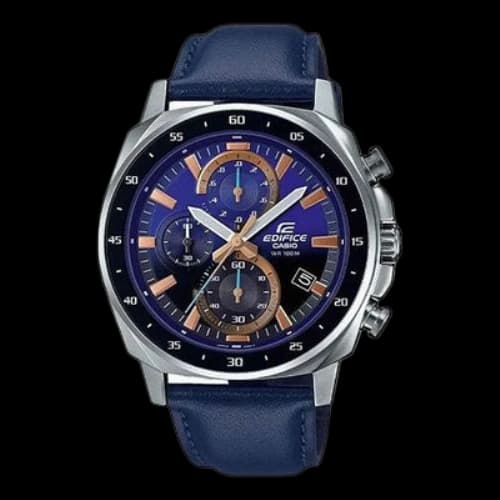 CASIO EDIFICE Series Multifunction Watch Business Mens Blue Analog