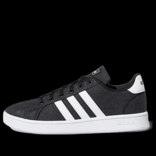(GS) adidas neo Grand Court 'Grey Black'