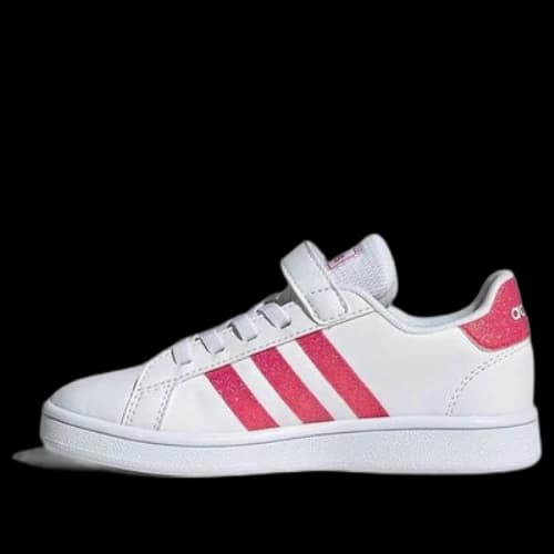 (PS) adidas neo Grand Court 'White Pink'