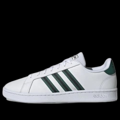 adidas neo Grand Court 'White Black Green'