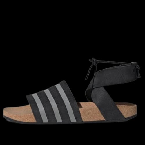 adidas Adilette Ankle Wrap 'Black Grey' (Women's)