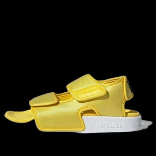 adidas originals Adilette Sandal 3.0 'White Yellow' (Women's)