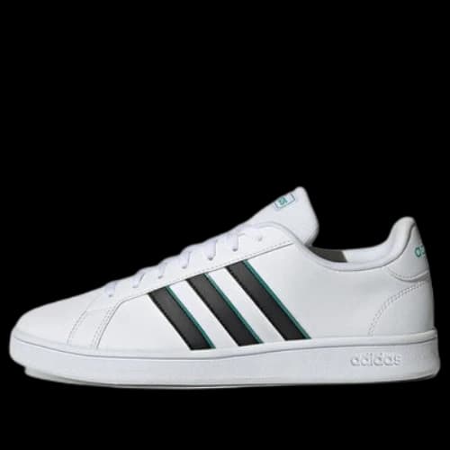 adidas neo Grand Court Base 'White Black Green'