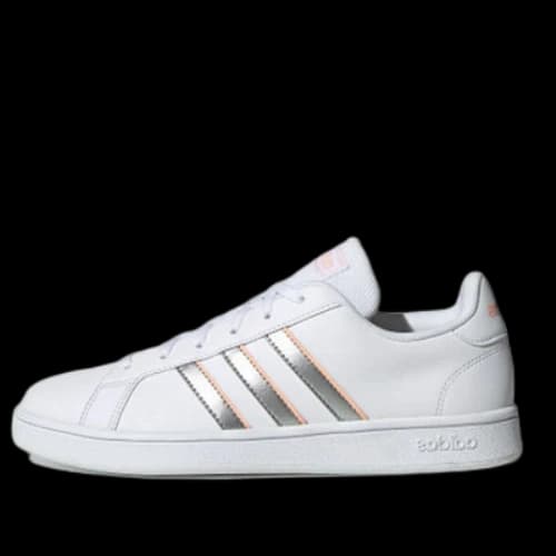 adidas neo Grand Court Base 'White Silver Pink' (Women's)