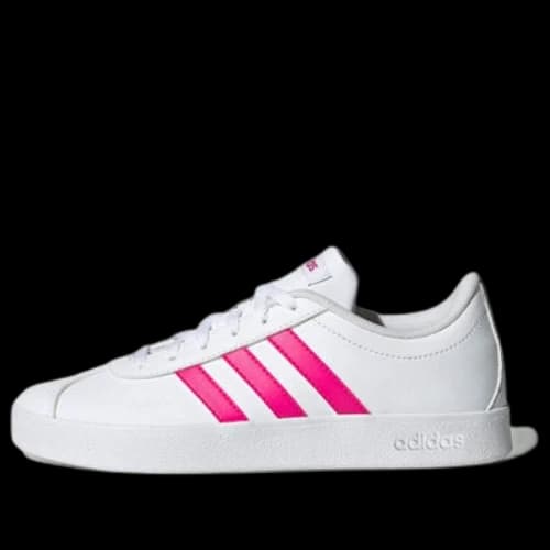 (GS) adidas VL Court 2.0 K 'White Pink'