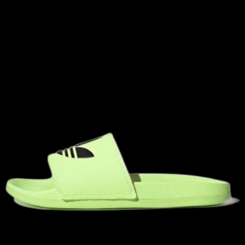 adidas originals Adilette Lite Slipper 'Black Green' (Women's)