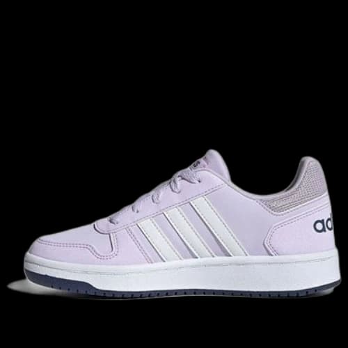 (GS) adidas Hoops 2.0 J 'Purple White'