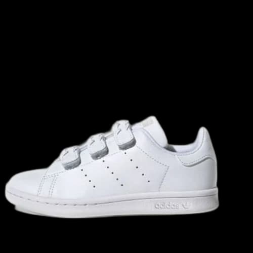 (PS) adidas originals Stan Smith All White Hook & Loop 'White'