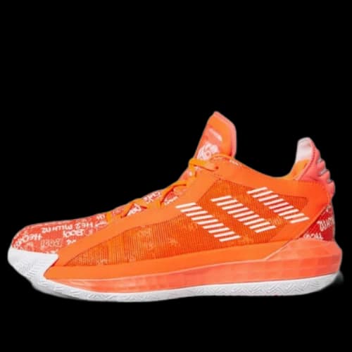 adidas Dame 6 Shoes - Orange